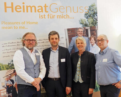 Jan Pauls, Volker Dürr, Susanne Weiss, Bernd Kanzow (v. links nach r.)
