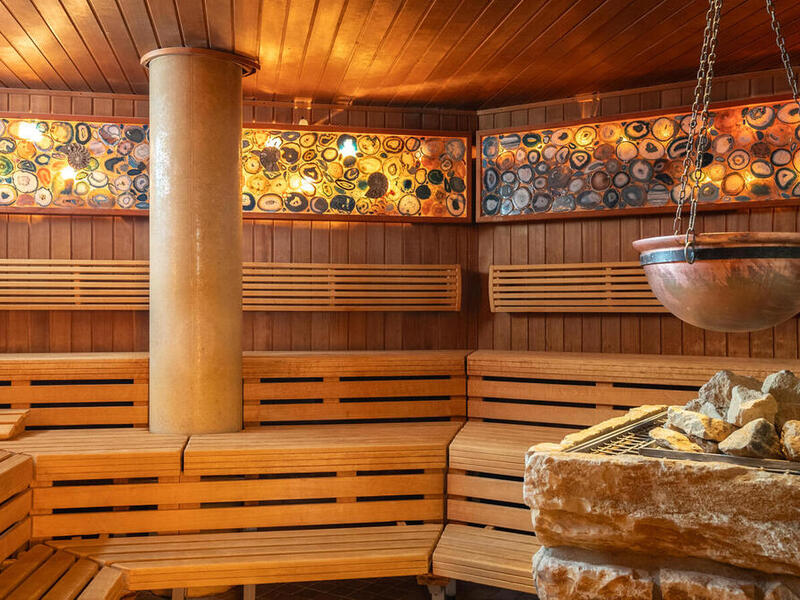 Steinsauna im Ringhotel Hohenlohe Schwäbisch Hall, 4 Sterne Superior Hotel im Heilbronner Land