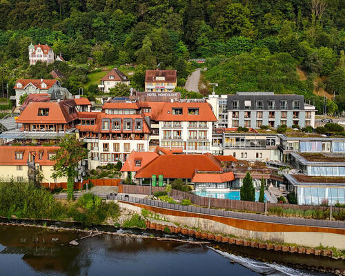 Außenansicht vom Ringhotel Hohenlohe Schwäbisch Hall, 4 Sterne Superior Hotel im Heilbronner Land